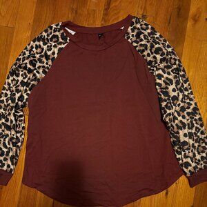 LONG TEE BLOUSE SIZE 1X
